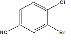 3-bromo-4-chloro-benzonitrile