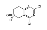 2,4-Dichloro-7,8-dihydro-5H-thiopyrano[4,3-d]pyrimidine6,6-dioxide