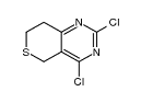 2,4-Dichloro-7,8-dihydro-5H-thiopyrano[4,3-d]pyrimidine