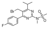 5-(Bromomethyl)-4-(4-fluorophenyl)-6-isopropyl-2-[methyl(methylsulfonyl)amino]pyrimidine