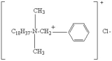 benzyldimethyl(octadecyl)ammonium chloride