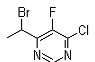 6-(1-Bromoethyl)-4-chloro-5-fluoropyrimidine