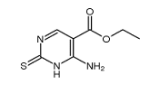 Ethyl6-amino-2-thioxo-1,2-dihydropyrimidine-5-carboxylate