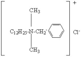 Dodecyldimethylbenzylammonium chloride