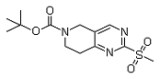 tert-Butyl7,8-dihydro-2-(methylsulfonyl)pyrido[4,3-d]pyrimidine-6(5H)-carboxylate