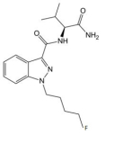 N-[(1S)-1-(aminocarbonyl)-2-methylpropyl]-1-(5-fluoropentyl)-1H-indazole-3-carboxamide