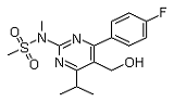 4-(4-Fluorophenyl)-6-isopropyl-2-[(N-methyl-n-methylsulfonyl)amino]pyrimidine-5-yl-methanol