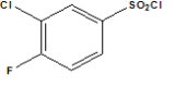 3-Chloro-4-fluorobenzenesulfonylchloride
