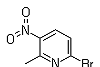 2-Bromo-6-methyl-5-nitropyridine