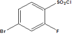 4-Bromo-2-fluorobenzenesulfonylchloride