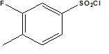 3-Fluoro-4-methylbenzenesulfonylchloride