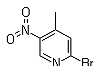 2-Bromo-5-nitro-4-picoline