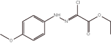 Acetic acid, 2-chloro-2-[2-(4-Methoxyphenyl)hydrazinylidene]