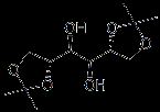 1,2:5,6-di-O-isopropylidene D-mannitol
