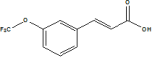 (E)-3-(3-Trifluoromethoxyphenyl)-2-propenoicacid
