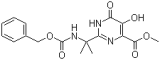Methyl2-(2-(benzyloxycarbonylamino)propan-2-yl)-5-hydroxy-6-oxo-1,6-dihydropyrimidine-4-carboxylate