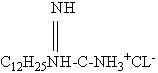 Guanidine,dodecyl,monohydro chloride