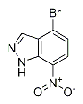 1H-Indazole,4-broMo-7-nitro-