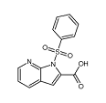 1-Benzenesulfonyl-1H-pyrrolo[2,3-b]pyridine-2-carboxylicacid