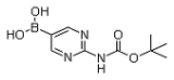 [2-[(tert-Butoxycarbonyl)amino]pyrimidin-5-yl]boronicacid