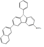 6-(Naphthalene-2-yl)-9-phenyl-9H-carbazole-3-ylboronicacid