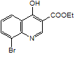 4-Hydroxy-8-bromoquinoline-3-carboxylicacidethylester