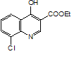 4-Hydroxy-8-chloroquinoline-3-carboxylicacidethylester