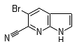 5-Bromo-1H-pyrrolo[2,3-b]pyridine-6-carbonitrile