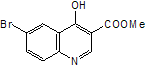 4-Hydroxy-6-bromoquinoline-3-carboxylicacidmethylester