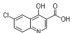 6-Chloro-4-hydroxyquinoline-3-carboxylicacid