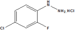 4-Chloro-2-fluorophenylhydrazinehydrochloride