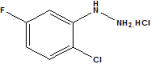 2-Chloro-5-fluorophenylhydrazinehydrochloride