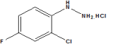 2-Chloro-4-fluorophenylhydrazinehydrochloride