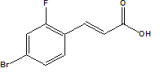 4-Bromo-2-fluorocinnamicacid