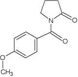 1-(4-METHOXYBENZOYL)-2-PYRROLIDINONE