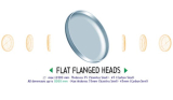 Flat flaged head