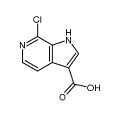 7-Chloro-1H-pyrrolo[2,3-c]pyridine-3-carboxylicacid