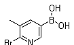 2-Bromo-3-methylpyridine-5-boronicacid