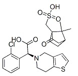 Clopidogrel camphorsulfonate