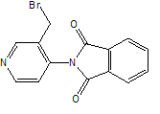 3-BroMoMethyl-4-PhthaliMido-Pyridine