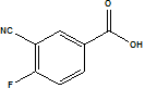 3-Cyano-4-fluorobenzoicacid