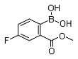 4-Fluoro-2-methoxycarbonylphenylboronicacid