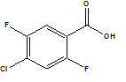 2,5-Difluoro-4-chlorobenzoicacid