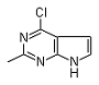 4-Chloro-2-methyl-1H-pyrrolo[2,3-d]pyrimidine