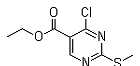 Ethyl4-chloro-2-methylthio-5-pyrimidinecarboxylate