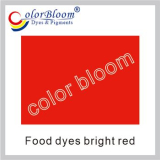 Food dyes bright red