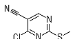 4-Chloro-2-(methylthio)pyrimidine-5-carbonitrile