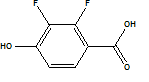 2,3-Difluoro-4-hydroxybenzoicacid