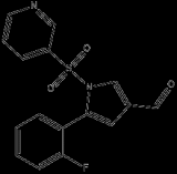 5-(2-fluorophenyl)-1-(pyridin-3-ylsulfonyl)-1H-pyrrole-3-carbonitrile