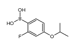 (2-Fluoro-4-isopropoxyphenyl)boronicacid